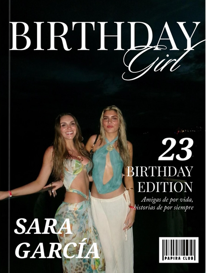 Revista Personalizada Cumpleaños