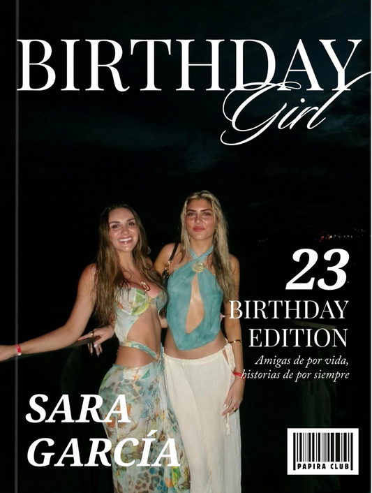Revista Personalizada Cumpleaños