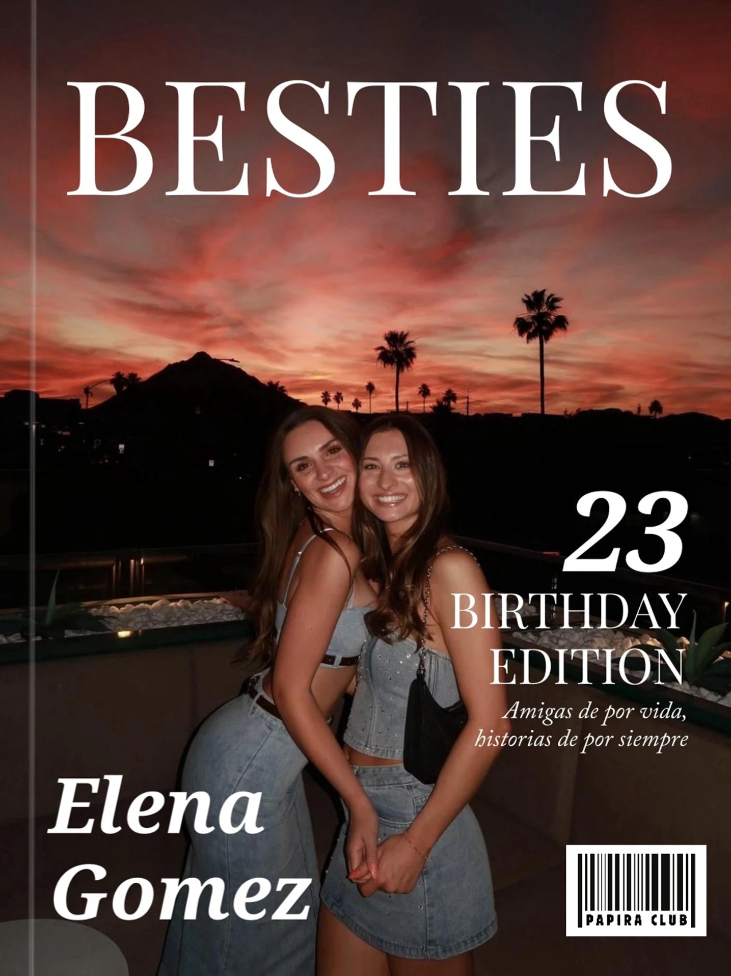 Revista Personalizada Amigas