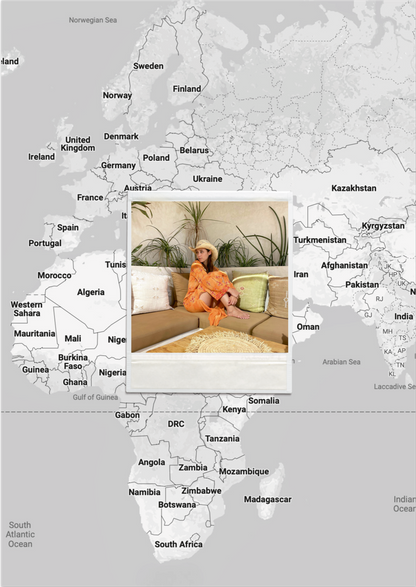 Personalizable Traveler Map Poster